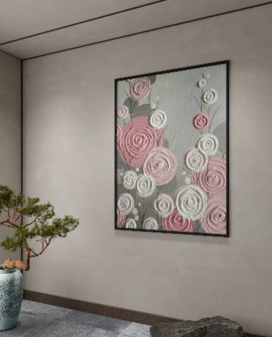 abstract  3D wall art