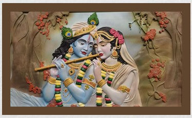 Radha Krishna Wall Art