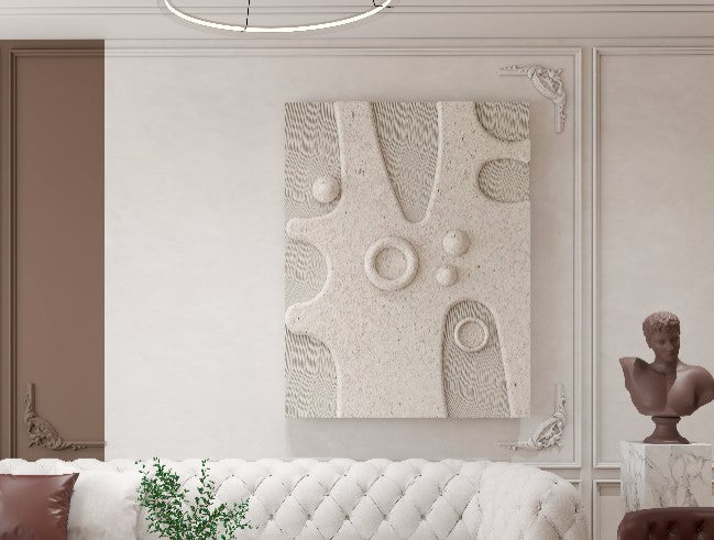 Abstract Texture 3D Wall Art