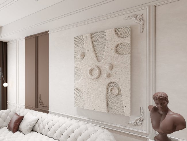 Abstract Texture 3D Wall Art