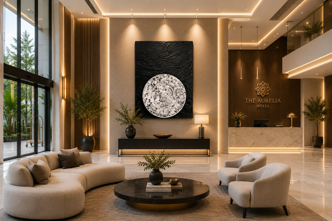 Lunar Contrast moon cly art