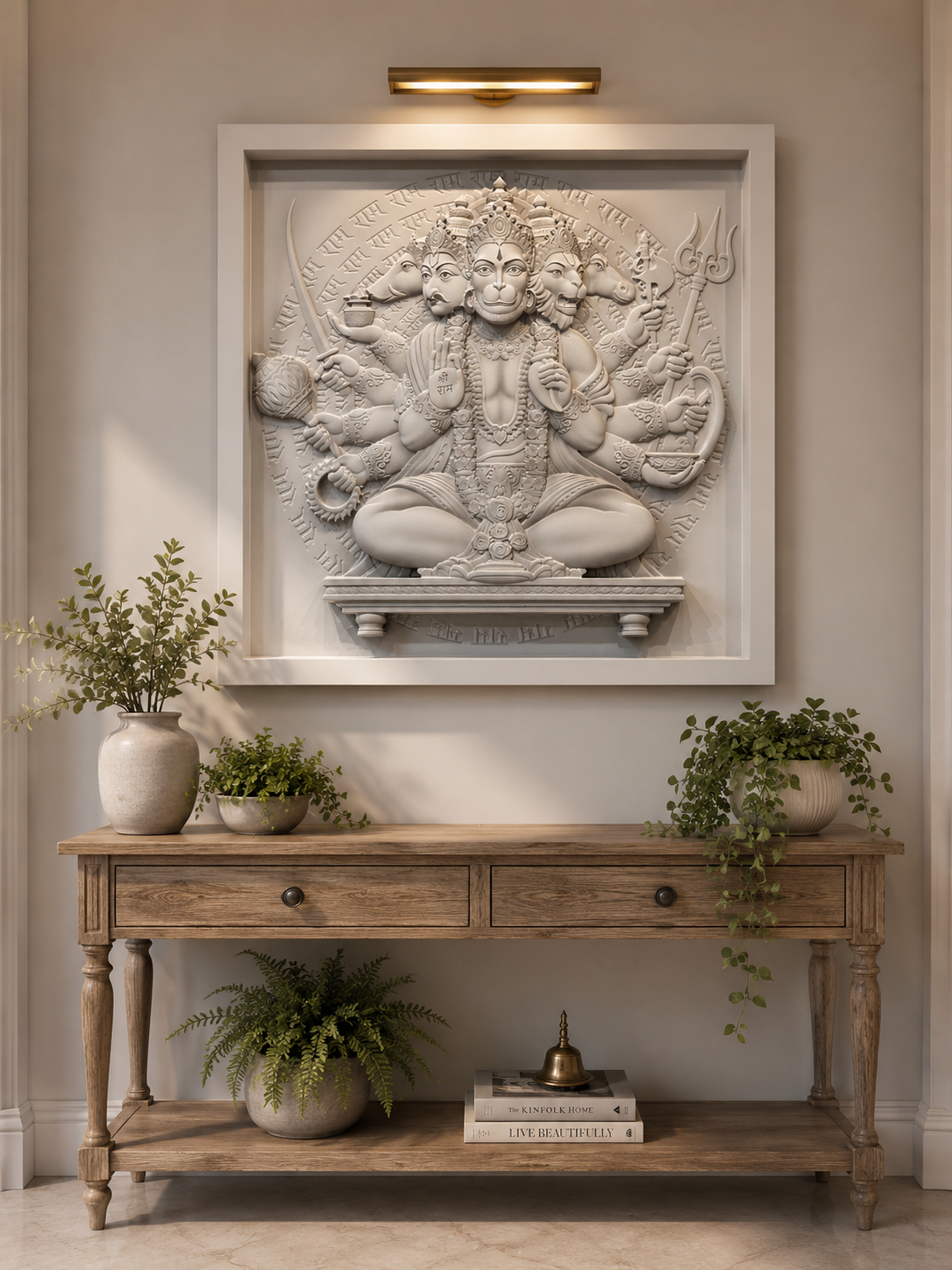 Panchmukhi Hanumanji Gray