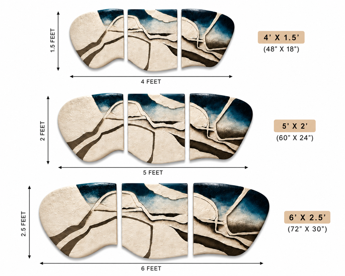 Wave Stone Art Oceanic Harmony