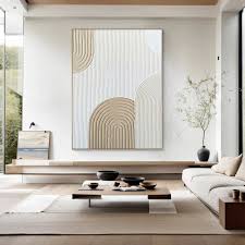 abstract  3D hand wall art